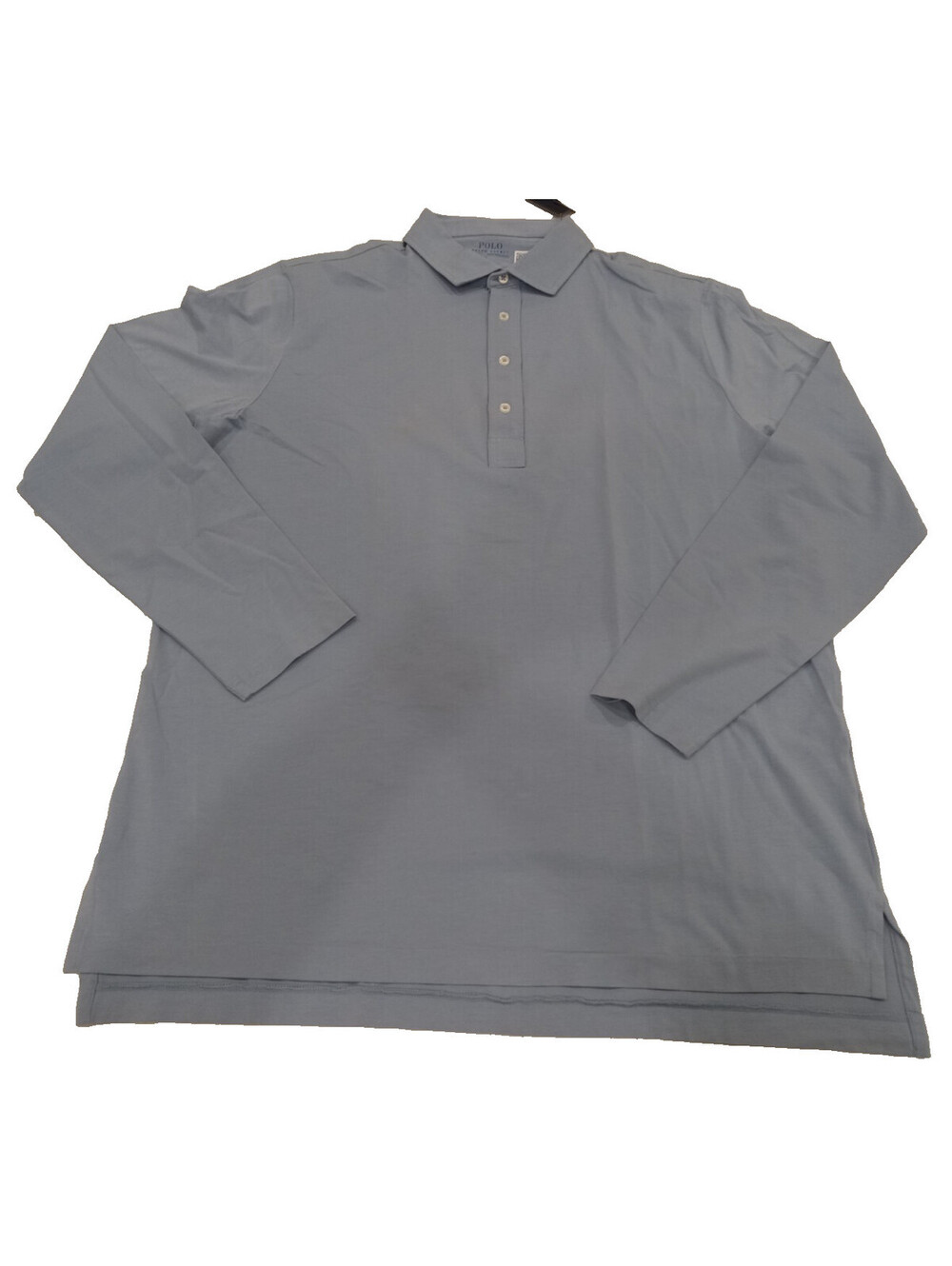 Polo Ralph Lauren Shirt Mens Large Light Blue Performance Long Sleeve Classic Fi